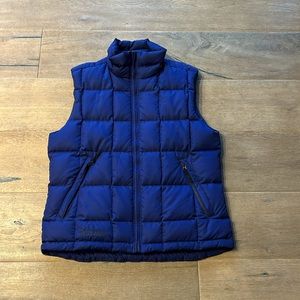 Columbia Blue Quilted Puffer Vest